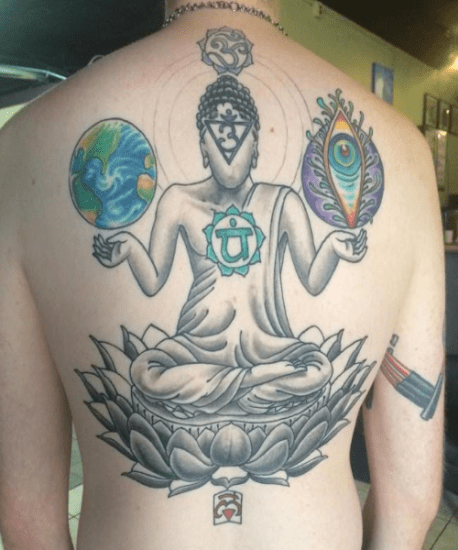 Universal Buddha Tattoo